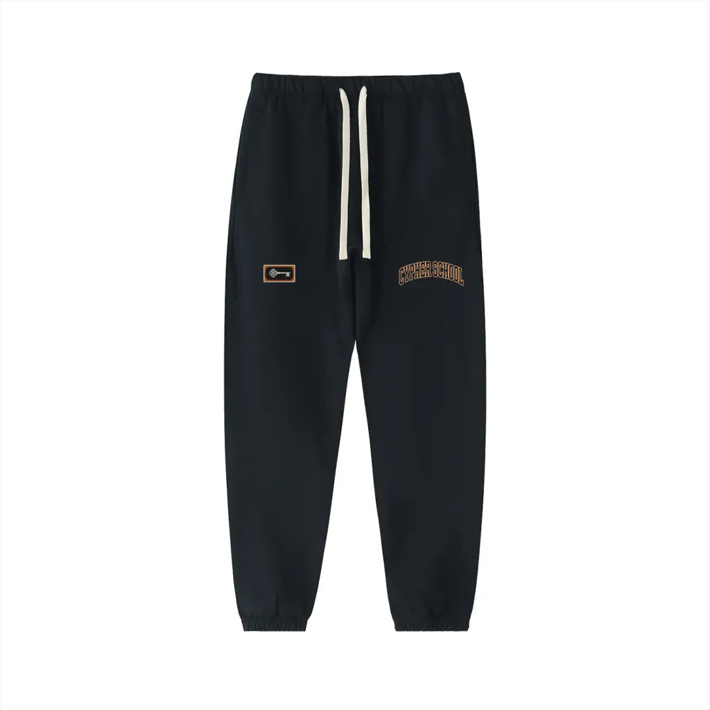 CSA AWAY 01 Heavyweight Joggers - Black Front