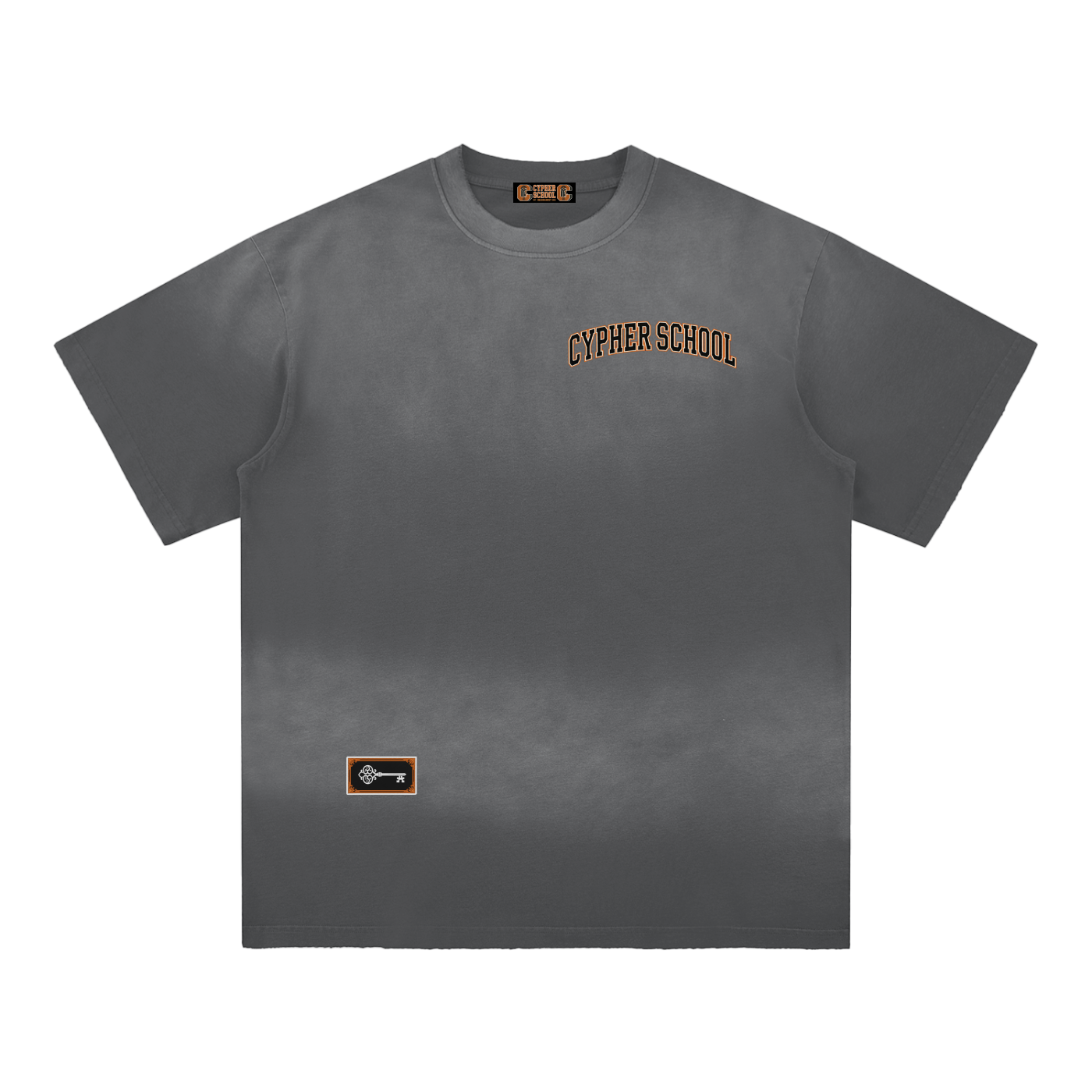 CSA HOME Summer Set - Beach Washed Sun Faded Hand-Frayed Cotton T-Shirt