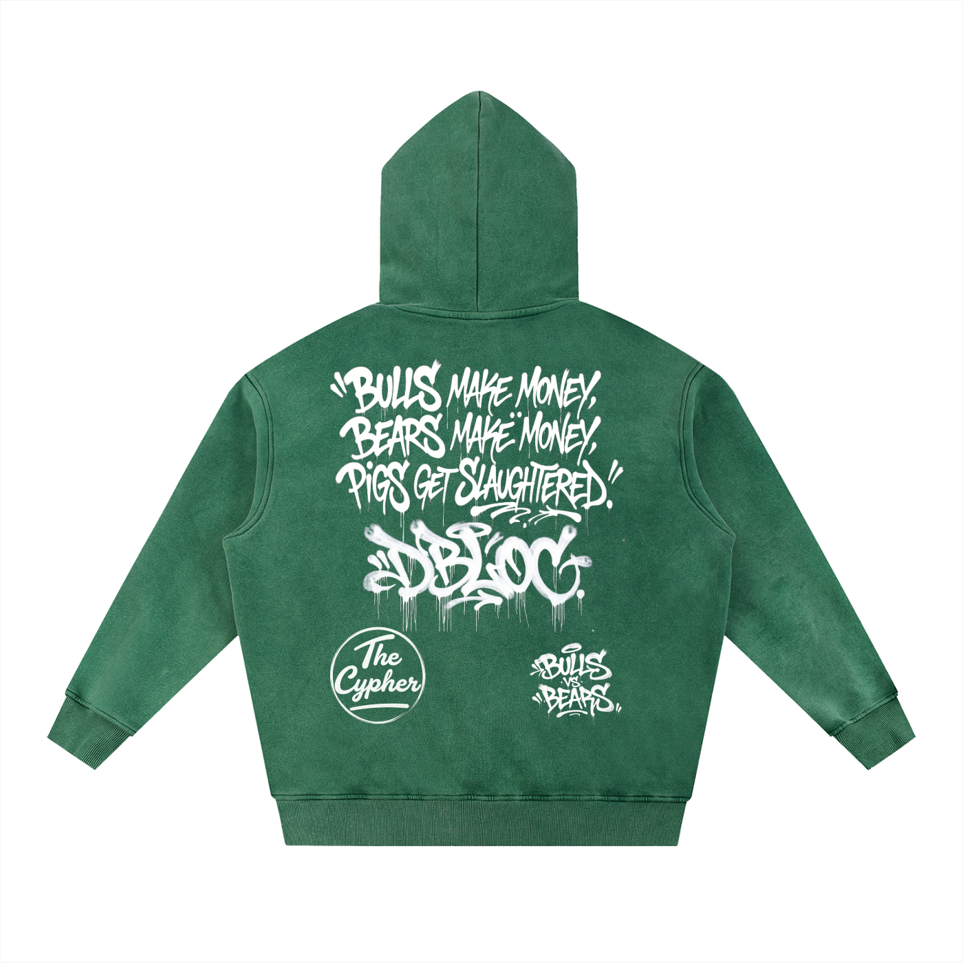 CSA AWAY — Bulls vs Bears "Bull Gang" SuperSoft Fleeced Hoodie