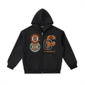 CSA AWAY — Varsity Letter Zip Hoodie