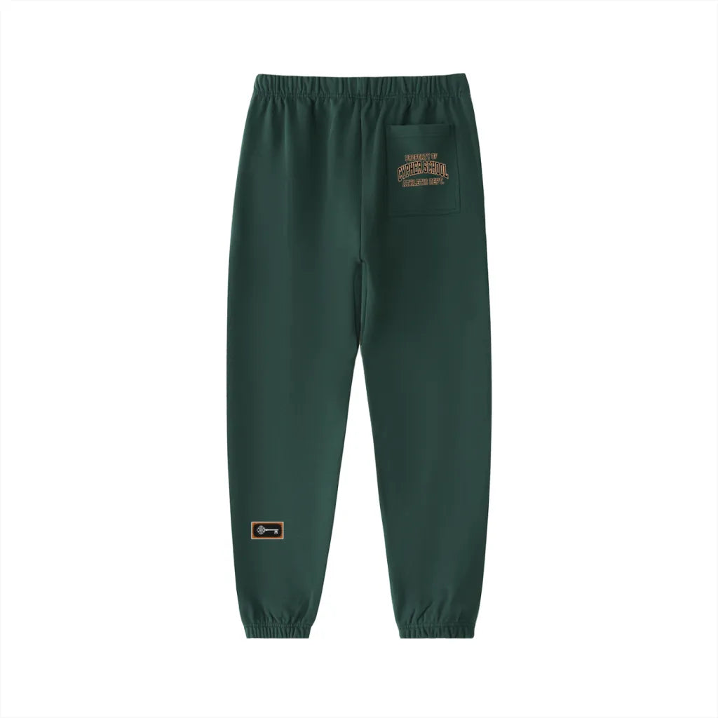 CSA AWAY 01 Heavyweight Joggers - Green Back