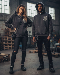 Crypto Cypher "Guidance" Limited Edition Premium Comfort Snow Wash Fleece Oversize Hoodie