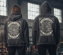 Crypto Cypher "Guidance" Limited Edition Premium Comfort Snow Wash Fleece Oversize Hoodie