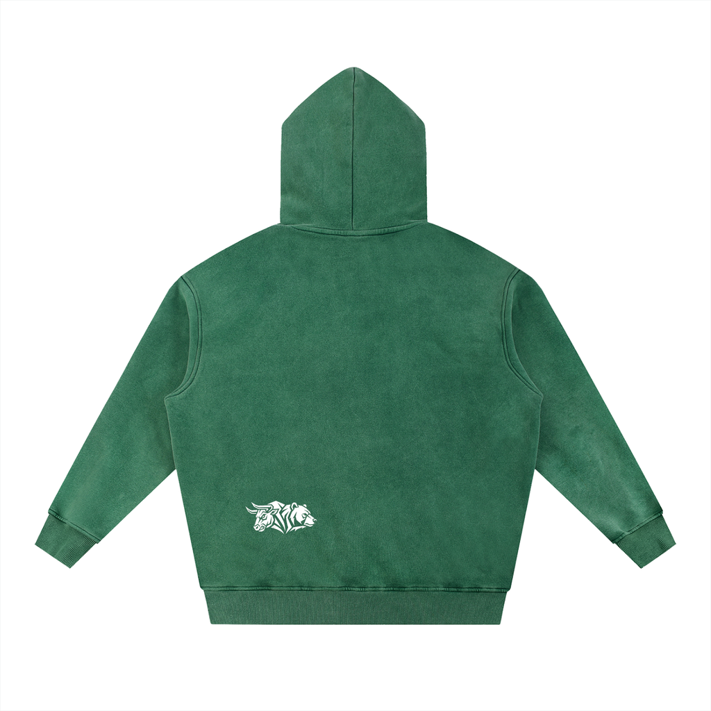CSA HOME — Bulls vs Bears "Team Bull" SuperSoft Snow Wash Fleece Oversize Hoodie