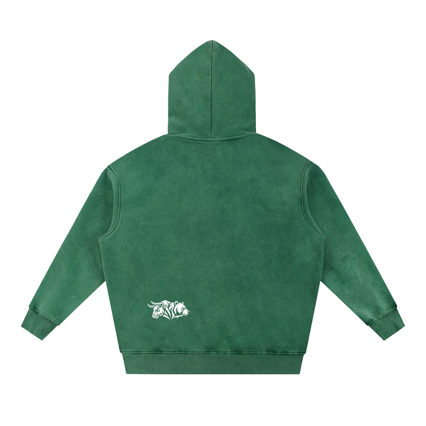 CSA HOME — Bulls vs Bears "Team Bull" SuperSoft Snow Wash Fleece Oversize Hoodie