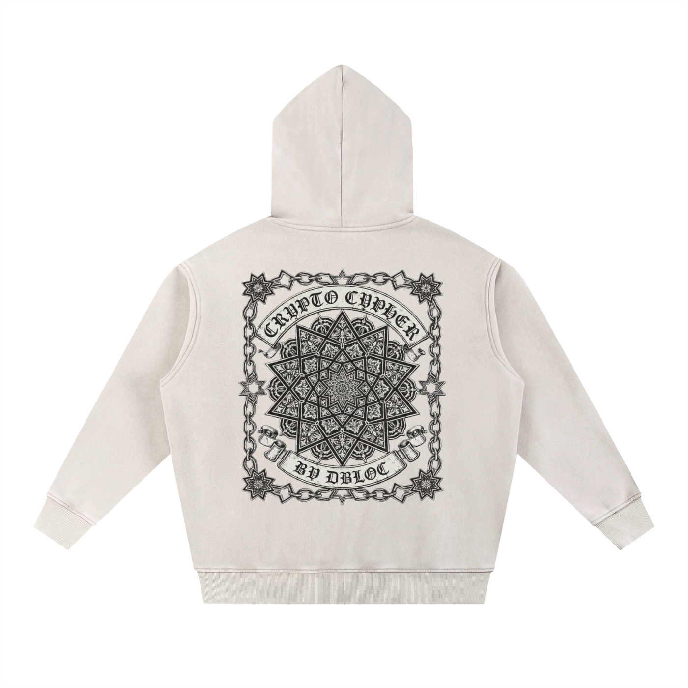Crypto Cypher "Guidance" Limited Edition Premium Comfort Snow Wash Fleece Oversize Hoodie