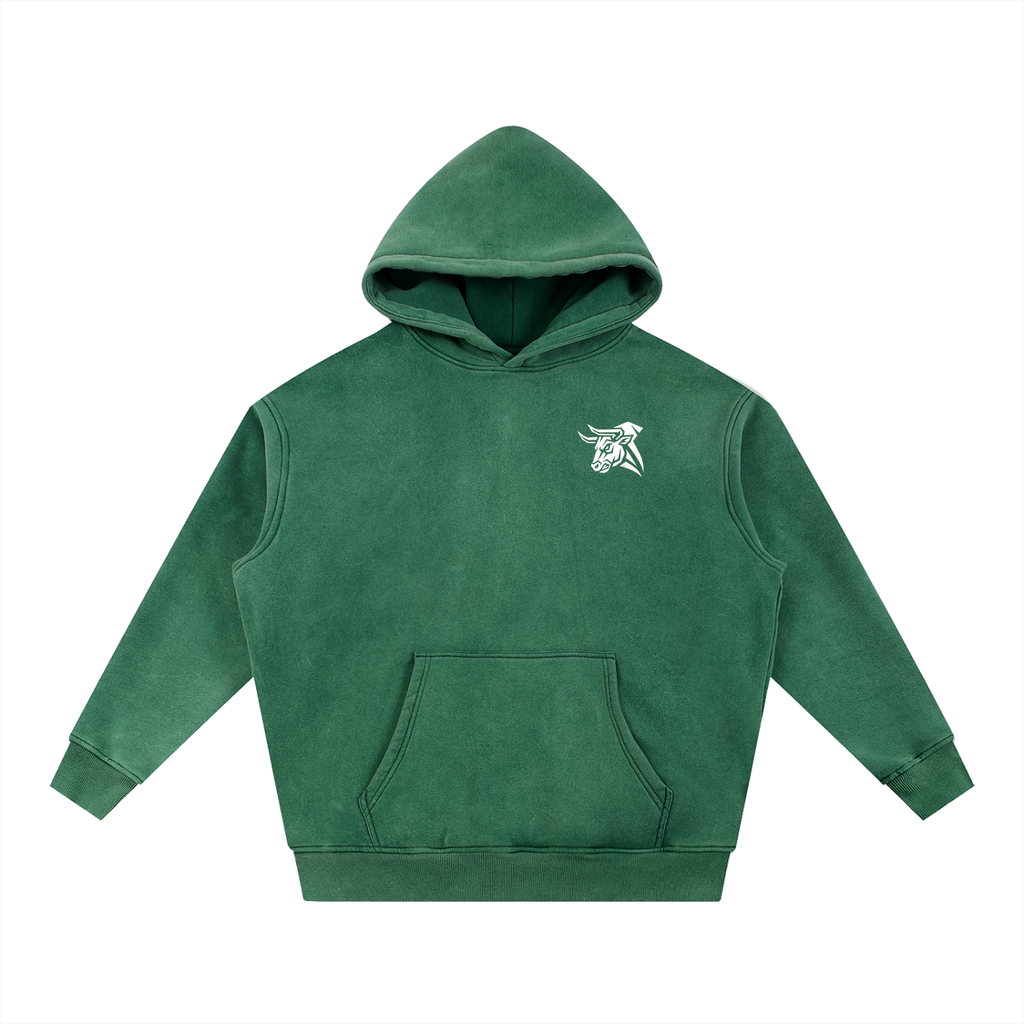 CSA HOME — Bulls vs Bears "Team Bull" SuperSoft Snow Wash Fleece Oversize Hoodie